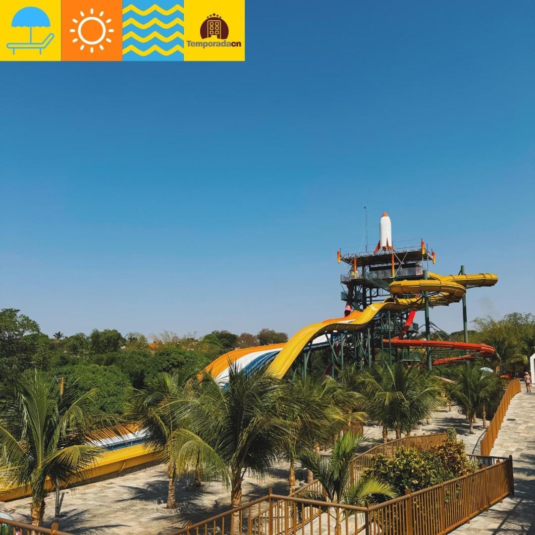 Spazzio Diroma Com Acesso Ao Acqua Park - Temporada Cn Aparthotel Caldas Novas