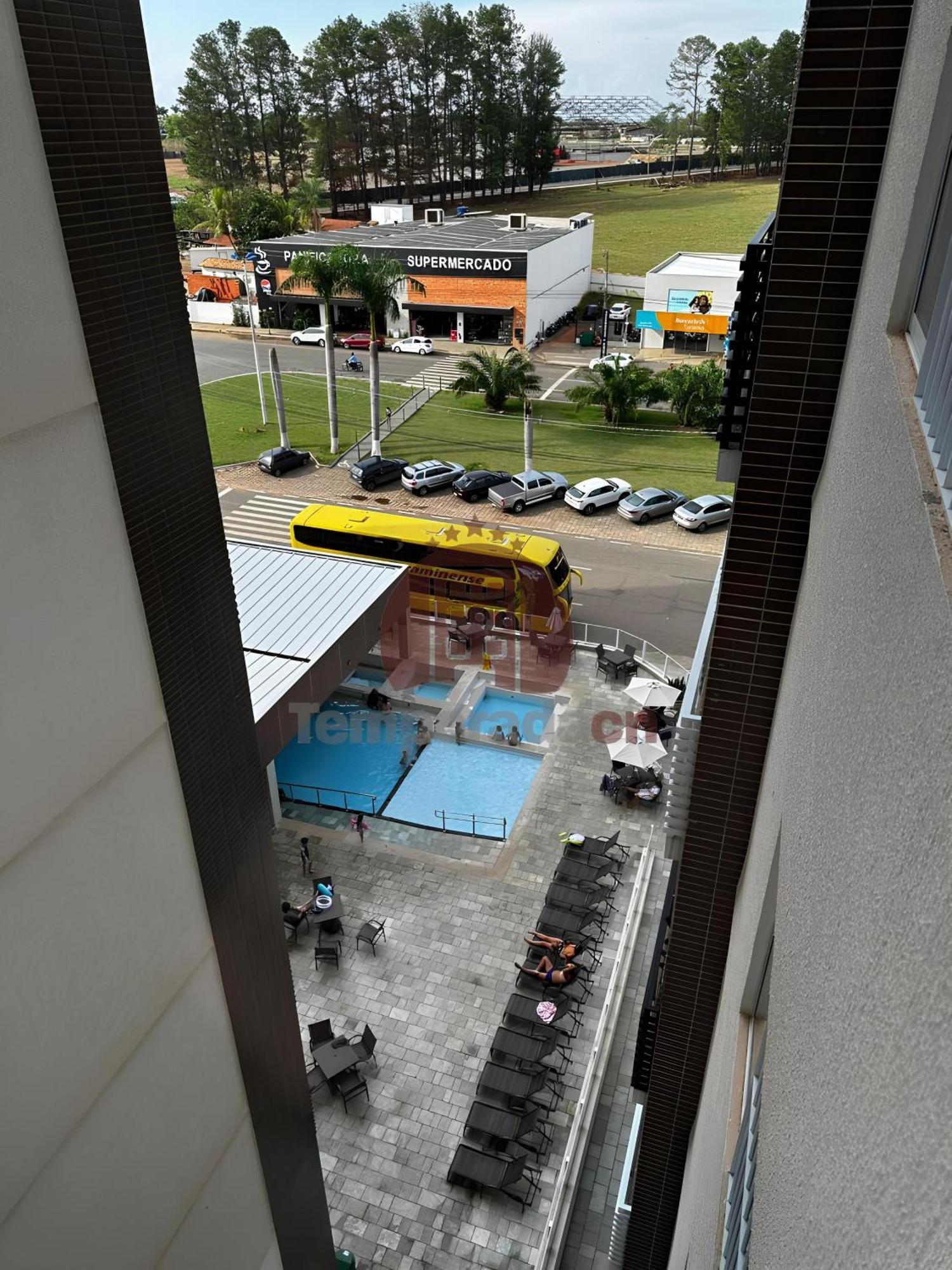 Aparthotel Spazzio Diroma Com Acesso Ao Acqua Park - Temporada Cn Caldas Novas